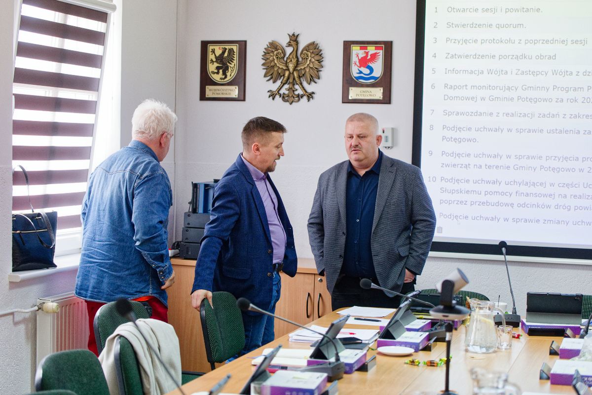 Galeria zdjęć: XXVI sesja rady Gminy Potęgowo