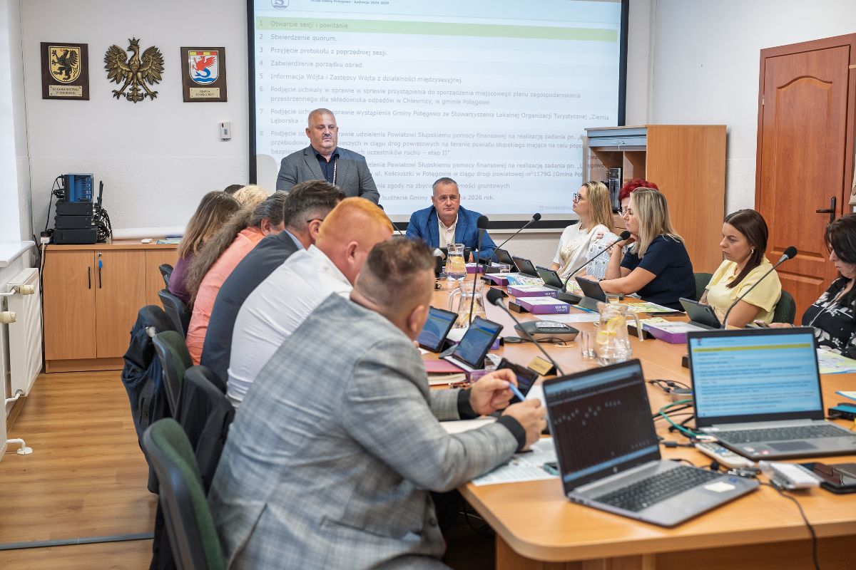 Galeria zdjęć: XXXI sesja Rady Gminy Potęgowo