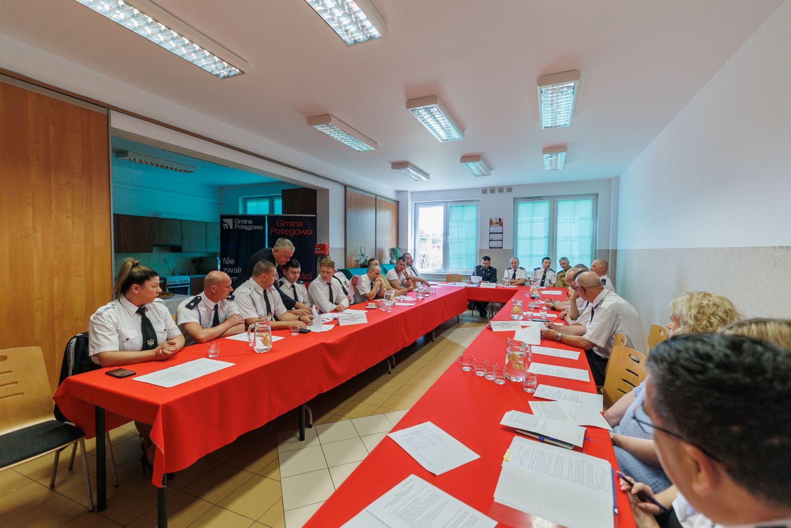 Zdjęcie: Zjazd Oddziału Gminnego Związku Ochotniczej Straży Pożarnej RP w Potęgowie