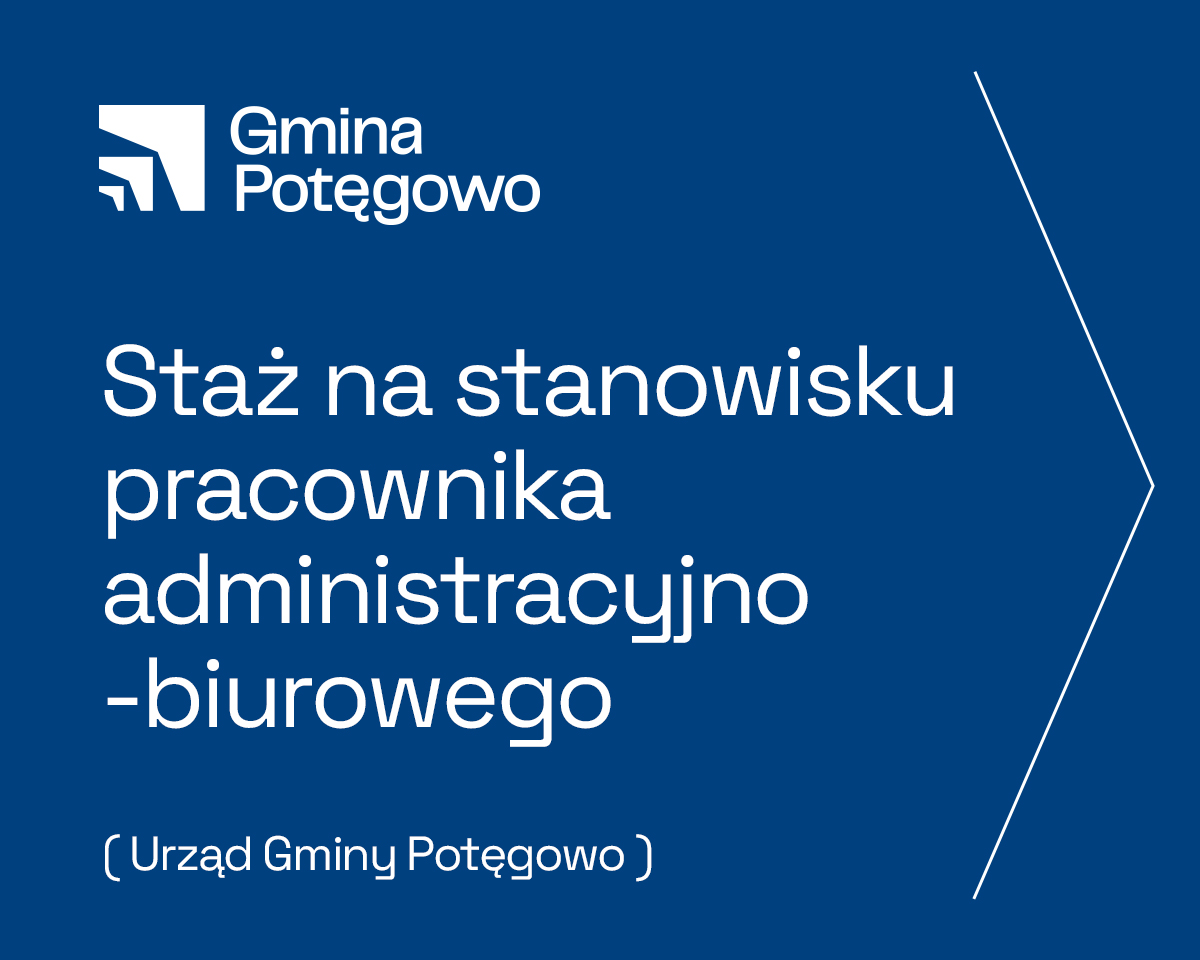 Zdjęcie: Oferta stażów w Urzędzie Gminy Potęgowo
