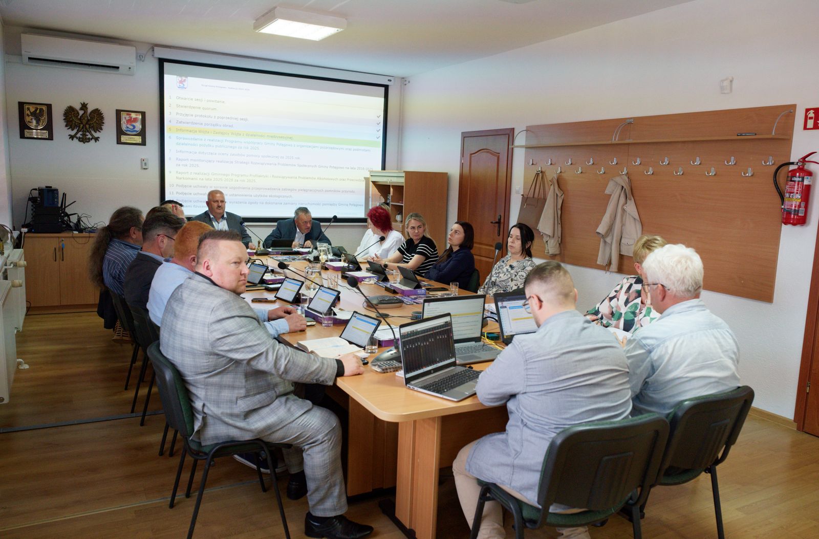Zdjęcie: XXVIII sesja Rady Gminy Potęgowo - relacja