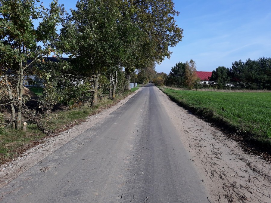 Zdjęcie: Przebudowa drogi gminnej Nr 121025G Łupawa-Dąbrówno etap I