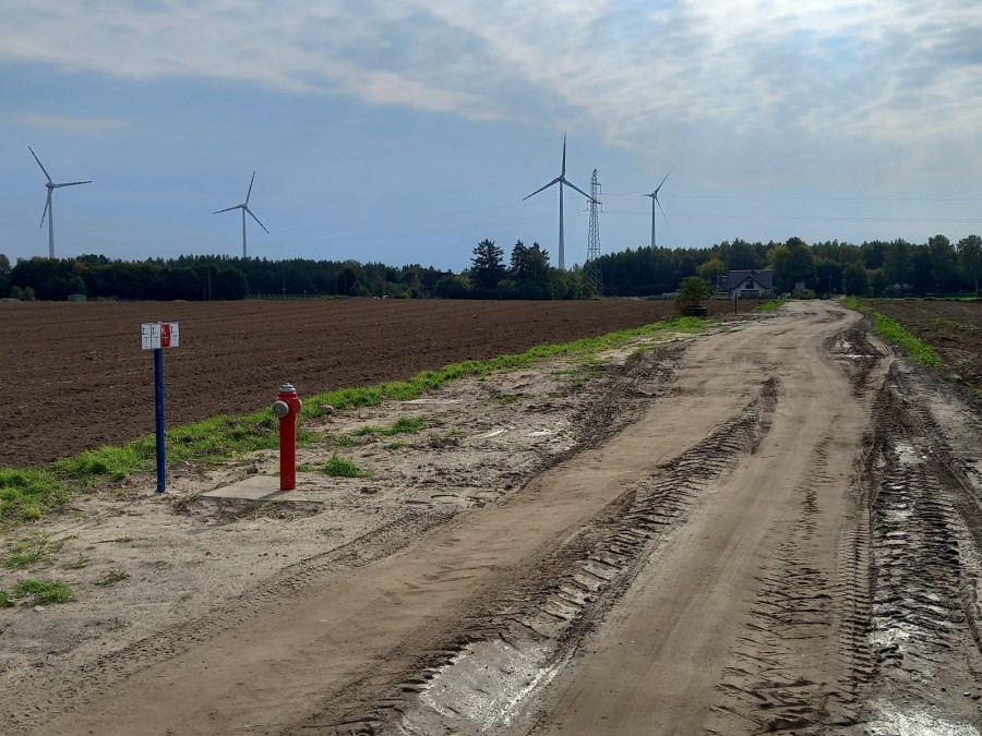 Zdjęcie: Rozbudowa sieci wodociągowej i kanalizacyjnej w pasie drogi- ul. Darżyńska w Potęgowie