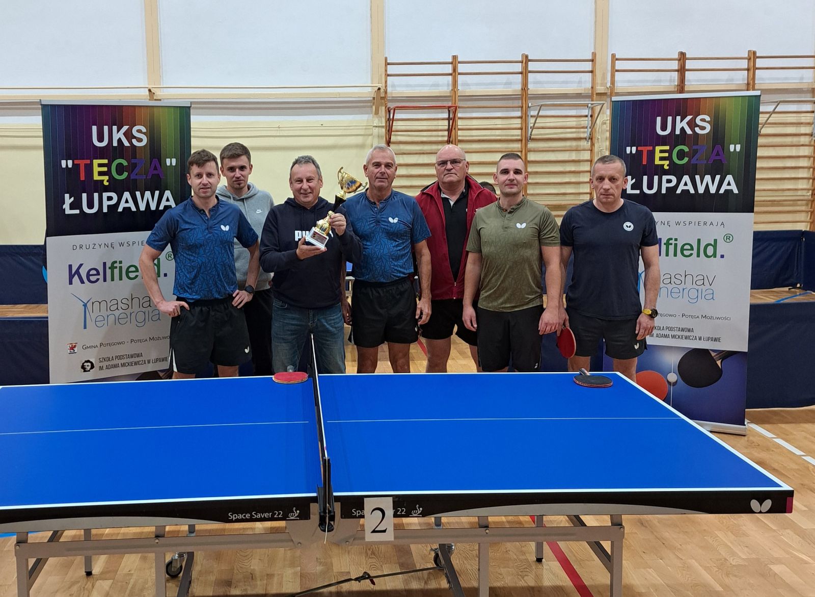 Zdjęcie: UKS Tęcza Łupawa w III Lidze Tenisa Stołowego w sezonie 2025/2026