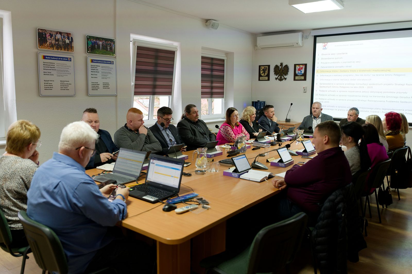 Zdjęcie: XXII sesja Rady Gminy Potęgowo - relacja