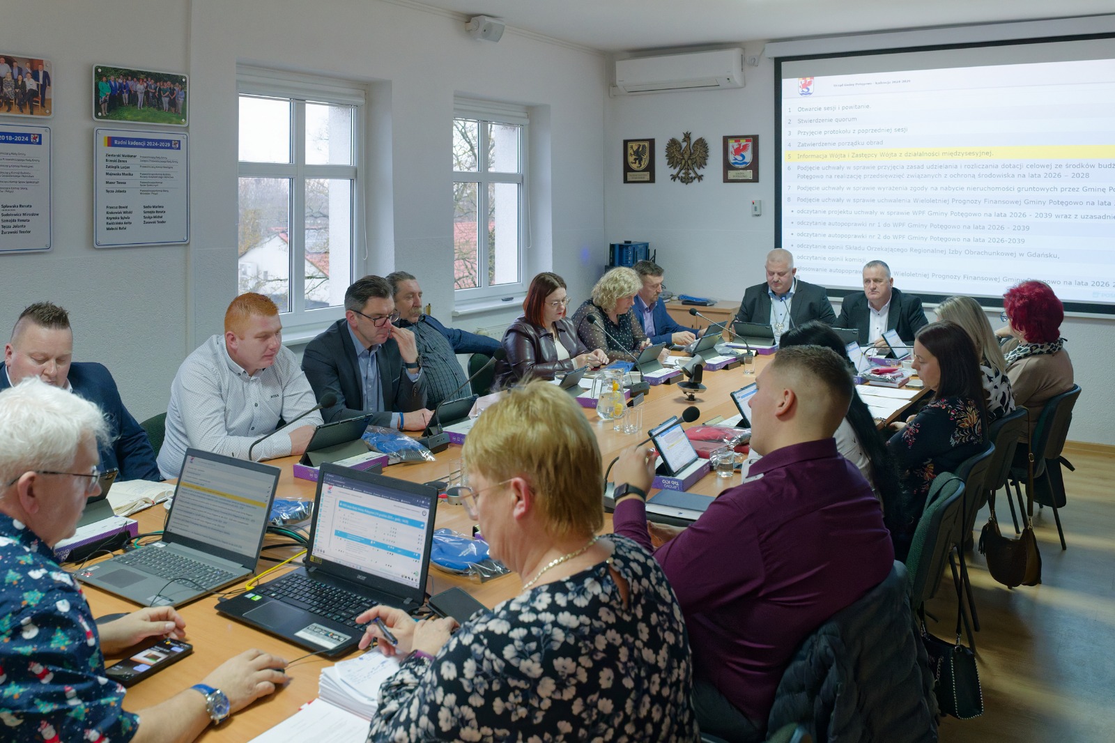 Zdjęcie: Rada Gminy przyjęła budżet Gminy Potęgowo na rok 2026