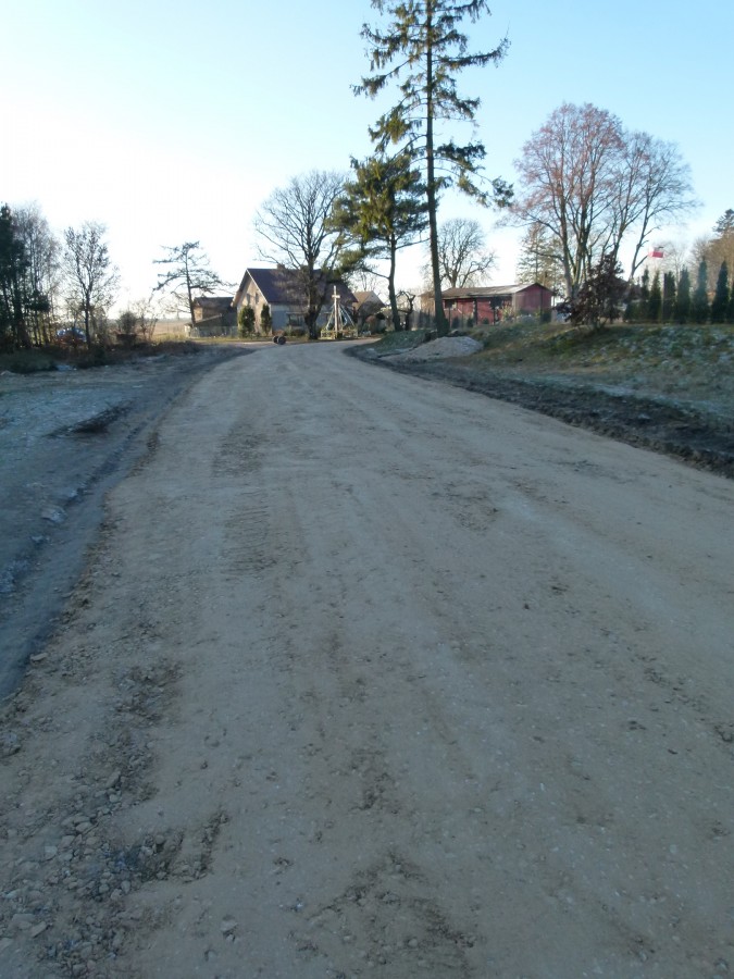 Zdjęcie: Remont drogi gminnej w Nowej Dąbrowie