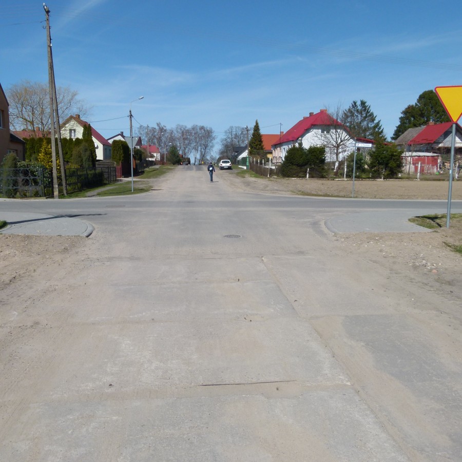 Zdjęcie: Remont ulicy Szerokiej w Potęgowie