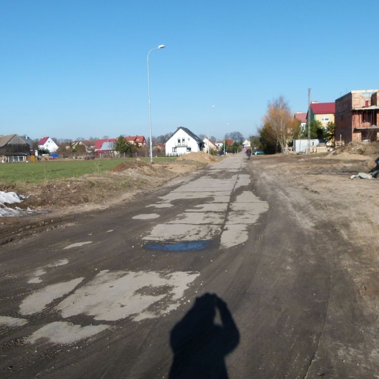 Zdjęcie: Przebudowa ulicy Darżyńskiej w Potęgowie