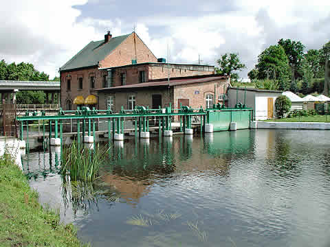 Młyn wodny w Poganicach